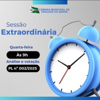 Convocada Extraordinária nesta quarta-feira (15) para votação de recurso destinado ao aeroporto 