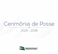 Cerimônia de instalação à 12ª Legislatura será realizada em 1º de janeiro, no Centro Cultural 