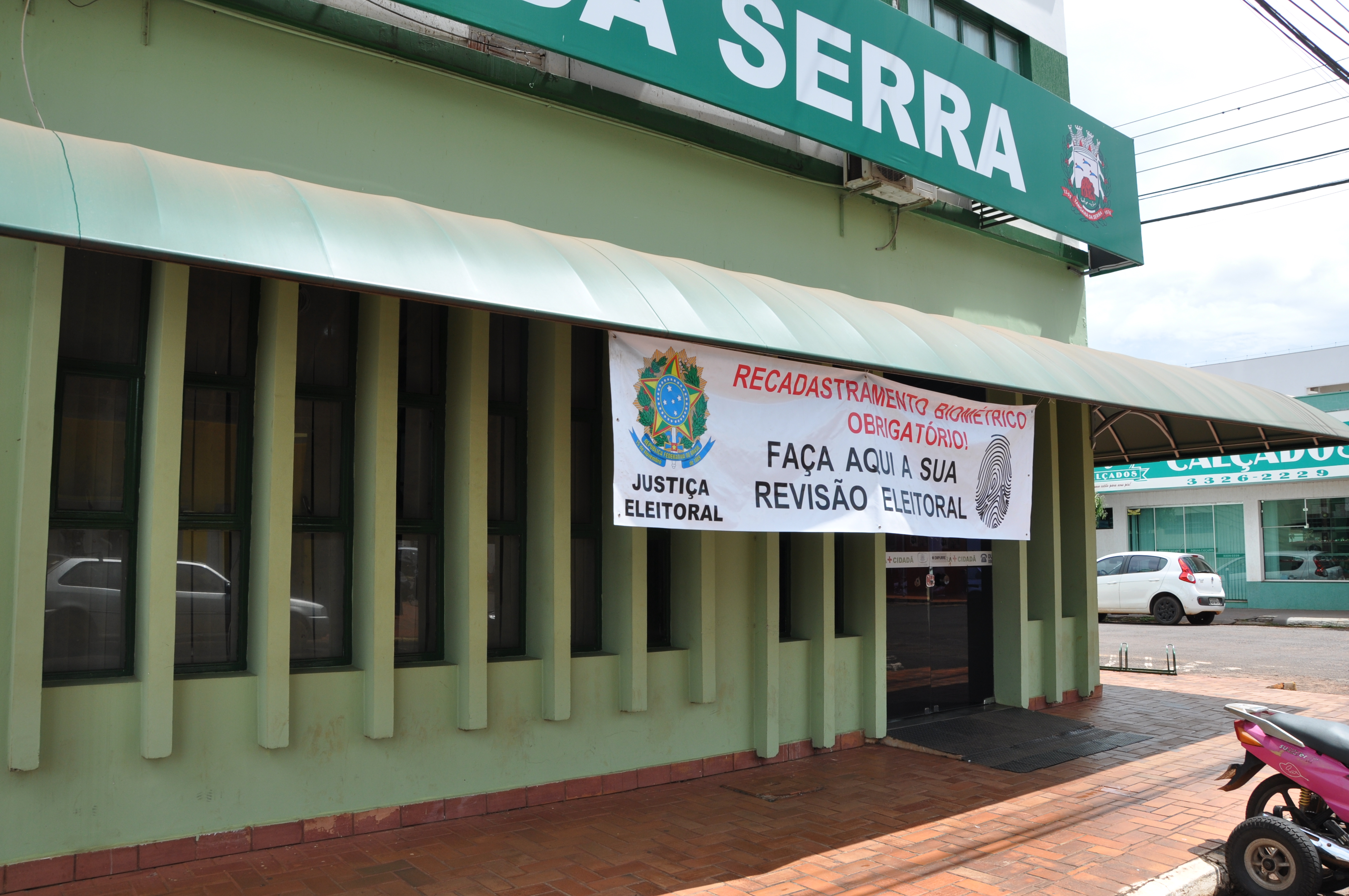 Faça seu recadastramento biométrico na Câmara Municipal de Tangará da Serra