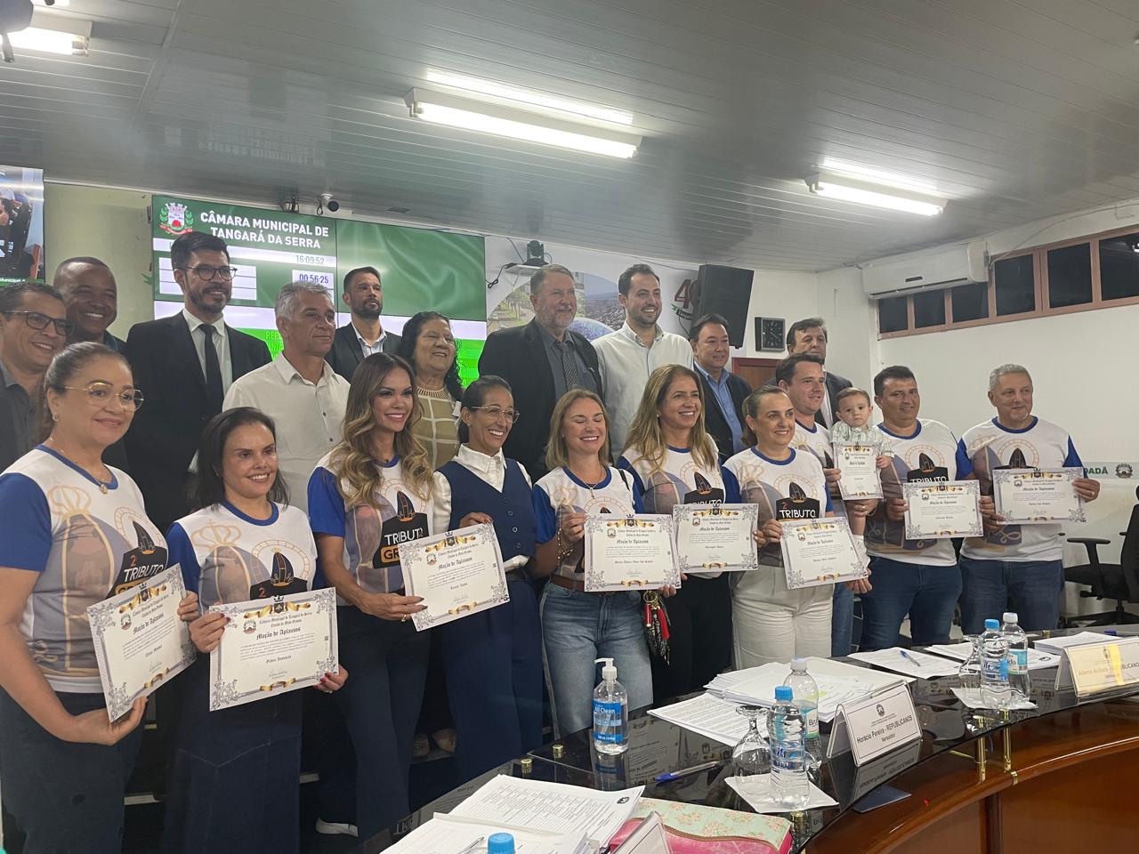 Grupo ‘Tributo e Gratidão’ é homenageado pela Câmara Municipal 